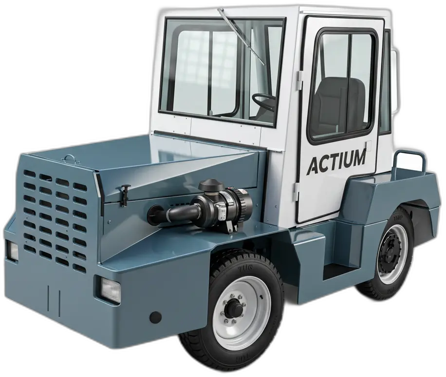 Wollard M100 tractor in Actium livery