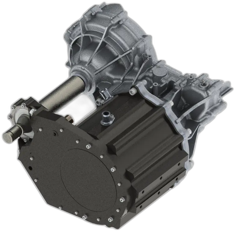 Actium XL motor with integrated gearbox